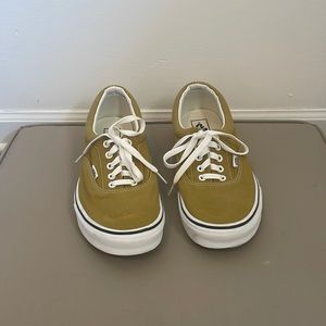 Mens mustard Vans